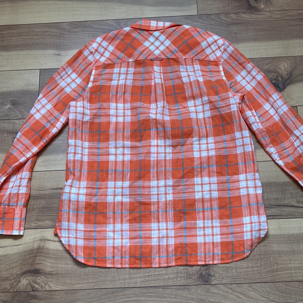 J Crew Gauzy Popover Buttondown 1/2 Buttondown Sh… - image 8